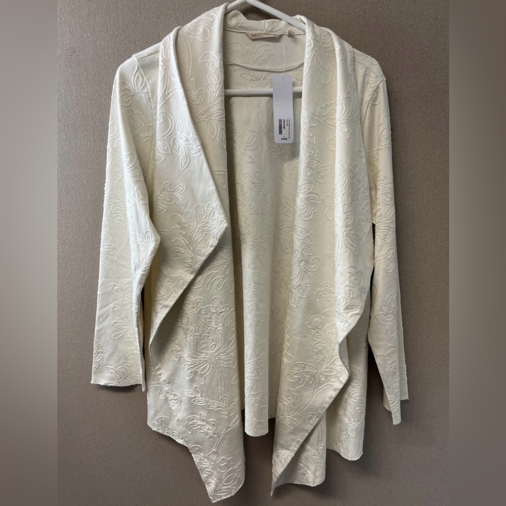 (NWT) Soft Surroundings Shape-Drape Faux Suede Women’s Jacket